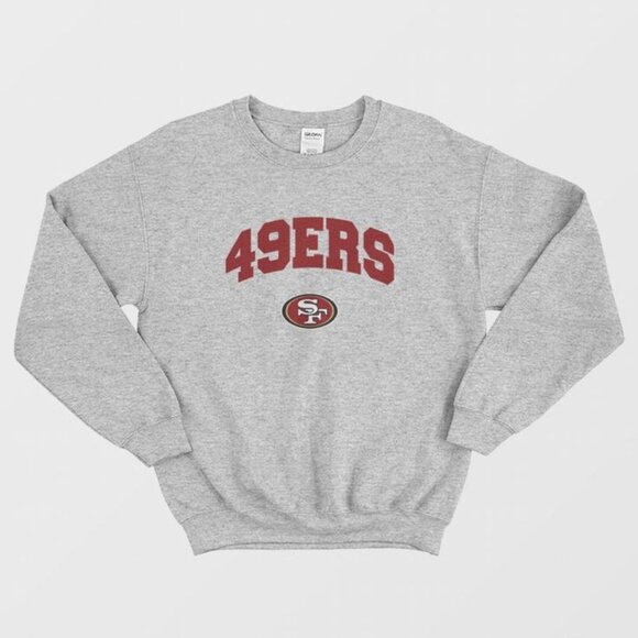 San Francisco 49ers Sweatshirt, Retro NFL Football Shirt For Men And Women Tee - Picture 1 of 2